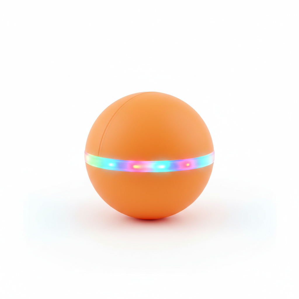 USB Self-Rotating Cat Ball Toy – product photo
